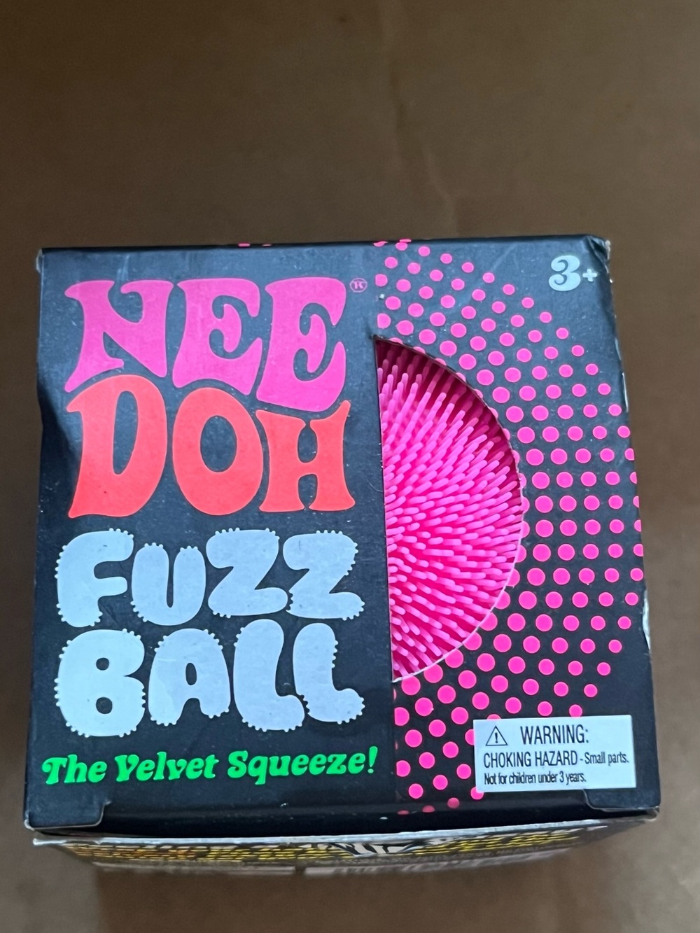 Fuzz Ball Kids Toy - Pink